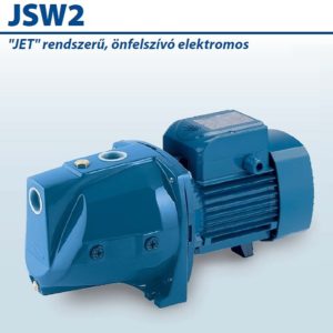 JSWm/10MX 220-230/50 Jet rendszerű önfelszívó elektromos szivattyú