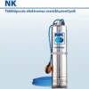 NKm4/2 220-240/50 Többlépcsős elektromos merülőszivattyú Úszókapcsolóval