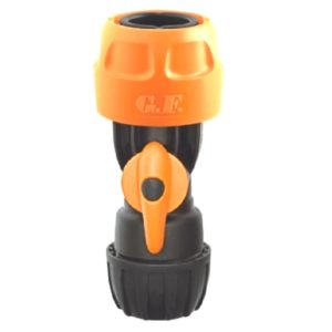 Tömlőcsatlakozó csappal 3/4" (19mm)-kuplung