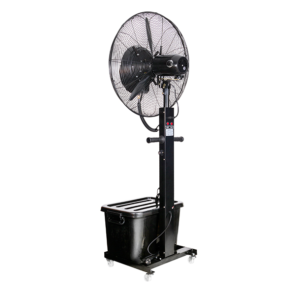 Mobil párásító, párahűtő ventilátor víztartállyal 26col/65cm