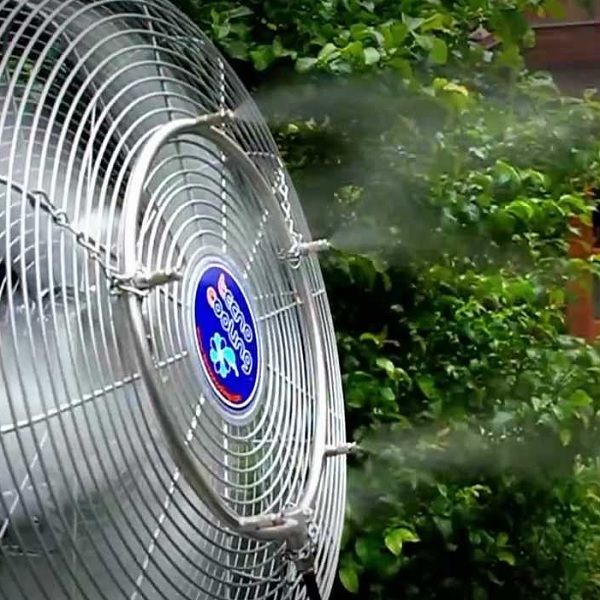Tecnocooling Premium Teraszhűtés, kültéri klíma 10 párásító ventilátorral